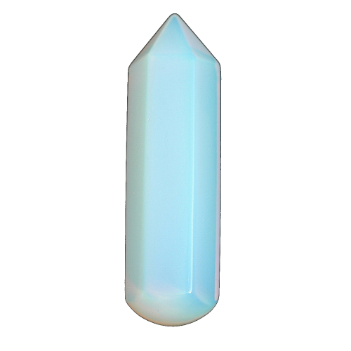 transparentgems - Transparent Opalite Crystal Wand