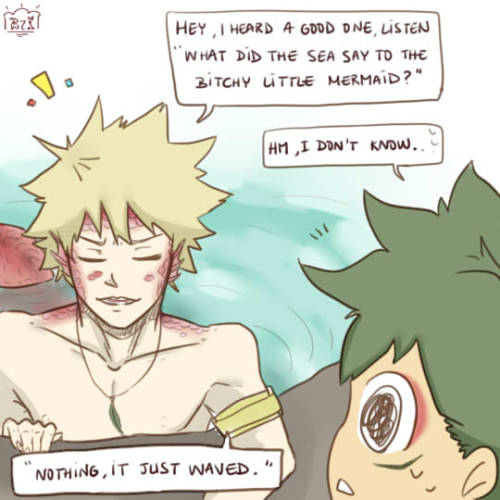 danyupdr1ws - BNHA - The Triton Prince and the Green Crow -  ...