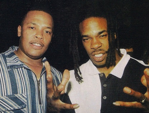 90shiphopraprnb - Dr. Dre and Busta Rhymes