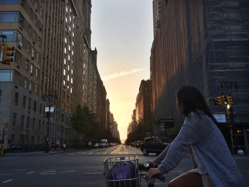 cozei - thezartorialist - was riding home from work on 59th...