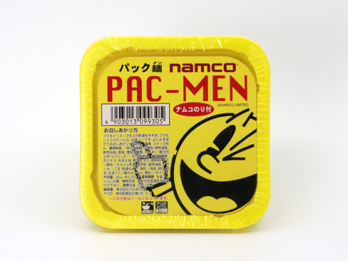 The Pac-Man themed ramen, Pac-Men! This was available in Japan...