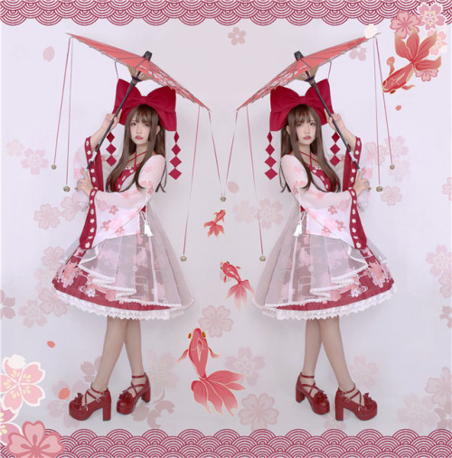 lolita-wardrobe - Preorder - Tomy Bear 【-Princess Goldfish-】...