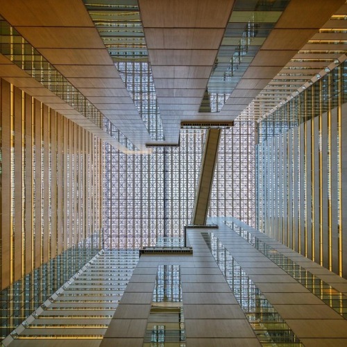 lensblr-network - Atrium Lines.Looking up from the marvelous...