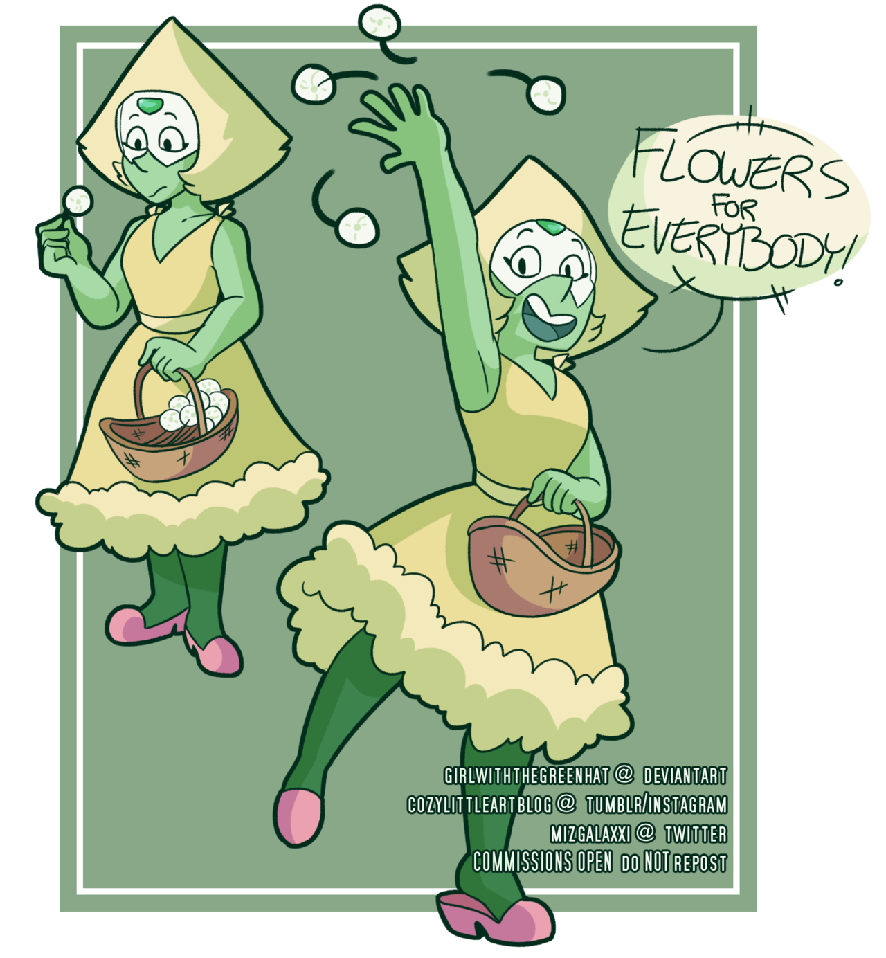 peridot was so cute in reunited bottom-right available on redbubble (username: galaxxi) ✮ Please DON’T tag as kin/me or remove caption, please don’t use/edit/repost to other websites - reblogs...