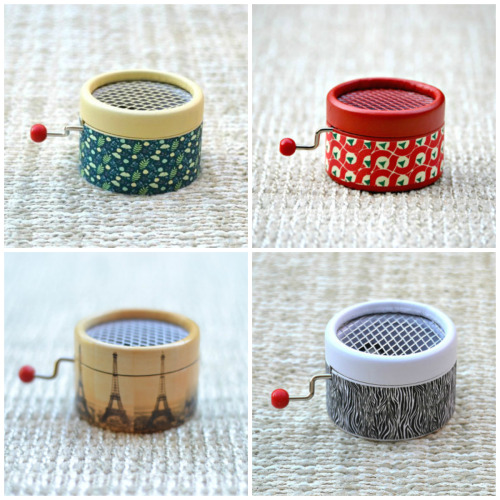 lesstalkmoreillustration - Little Personalized Music Boxes By...