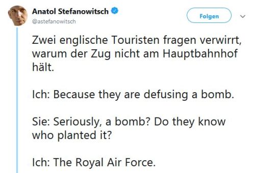 thatswhywelovegermany - unfugbilder - Aktuell - Bombenentschärfung...