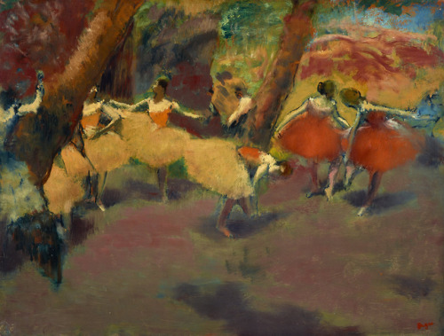 artisaword - Edgar Degas (1834–1917)Before the Performancec....