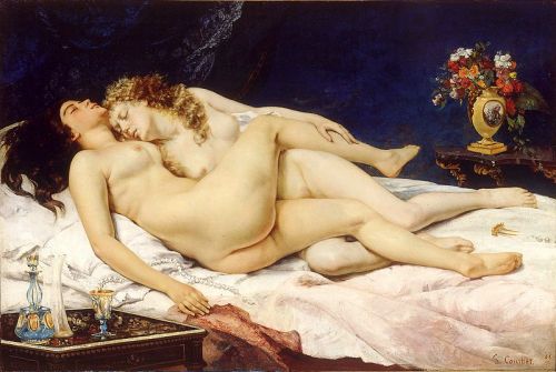 newwavenova - secretlesbians - Gustave Courbet, Le...