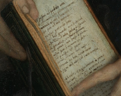 daughterofchaos - Andrea del Sarto, Lady with a book of Petrarch’s...