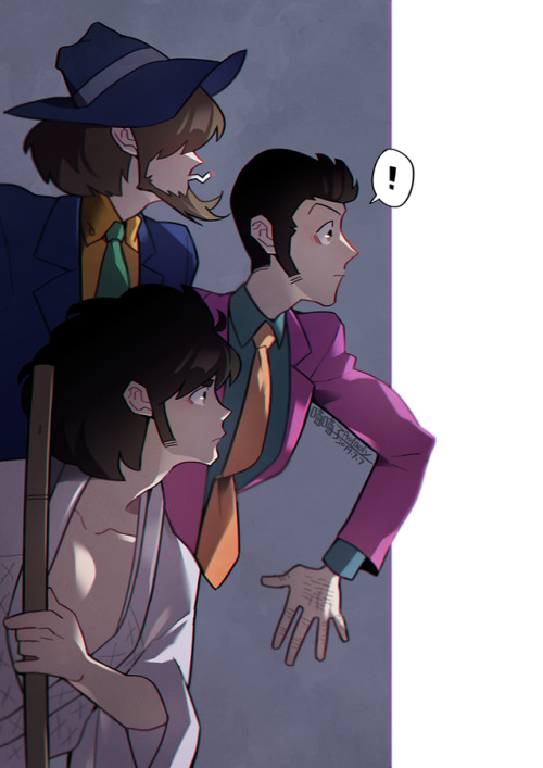 aulauly - More Lupin III thingsWhat have I draw in last...