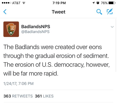 slayediest - slayediest - The Badlands National Park Twitter has...