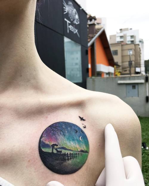 artmania-feed - Stunning Dreamlike Circular Tattoos by Eva...