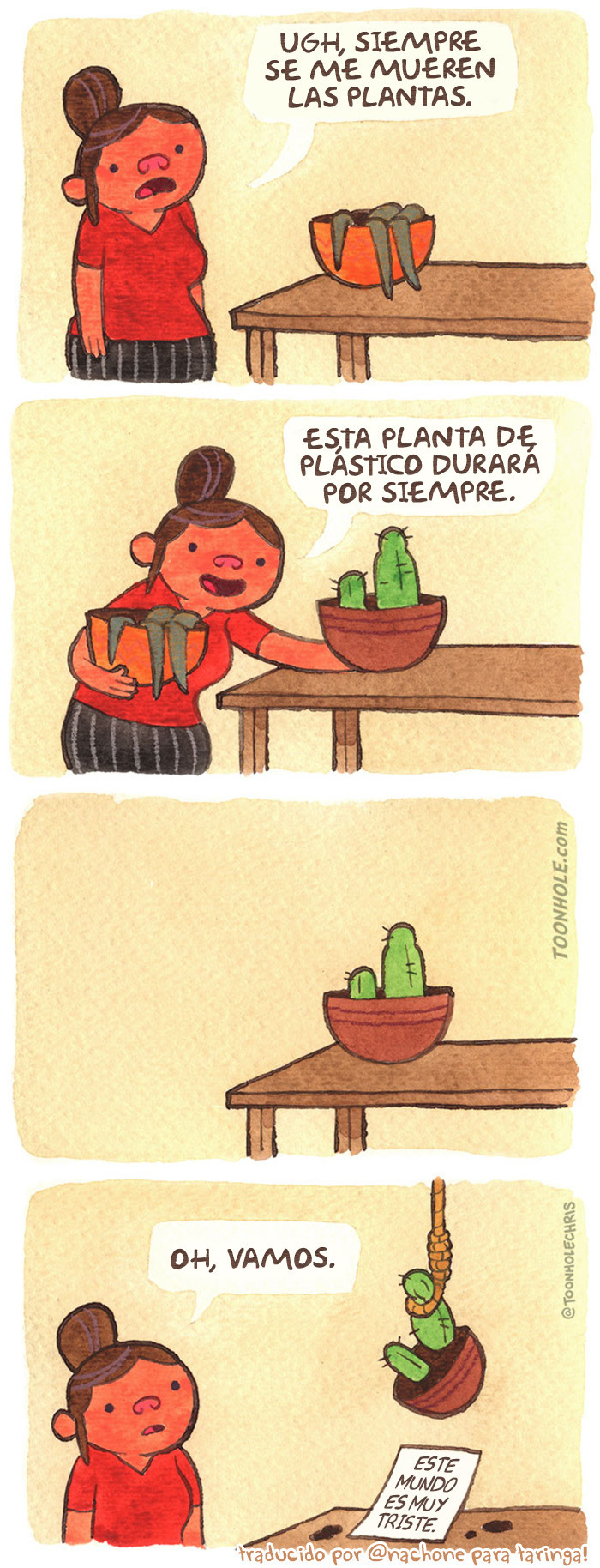chiste viñeta cactus