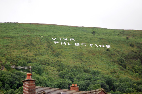 theworldstandswithpalestine - Message placed on the Black...