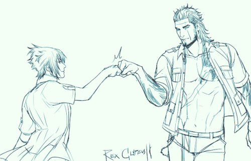 rex-clypeus - Secret handshake!