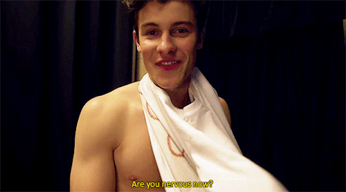 breakagay - mendes-shawn - ‘’Can’t fight the nerves, man.’‘Babe...