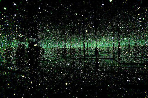 dawnawakened - Yayoi Kusama, Infinity Mirrored Room - Filled with...