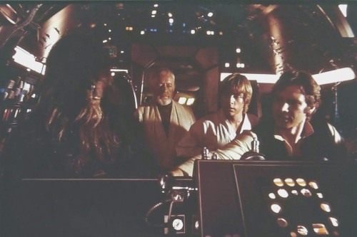 Millennium Falcon, cockpit photos ,Star Wars 1977...