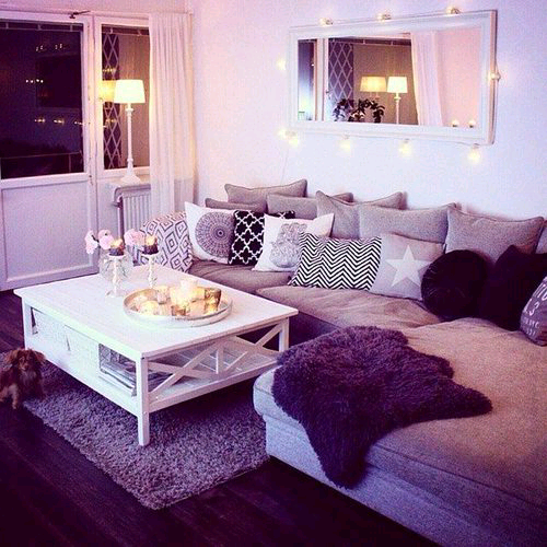  purple  living  room  decorating ideas  Tumblr