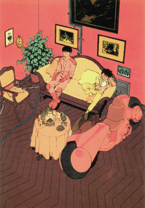animenostalgia - Akira manga art by Katsuhiro Otomo