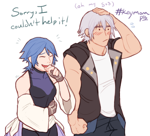 trapinchmon - “You just looked so serious, Riku.”
