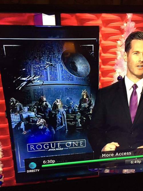 marrymejasonsegel - THE LOCAL NEWS WAS TALKING ABOUT ROGUE ONE...