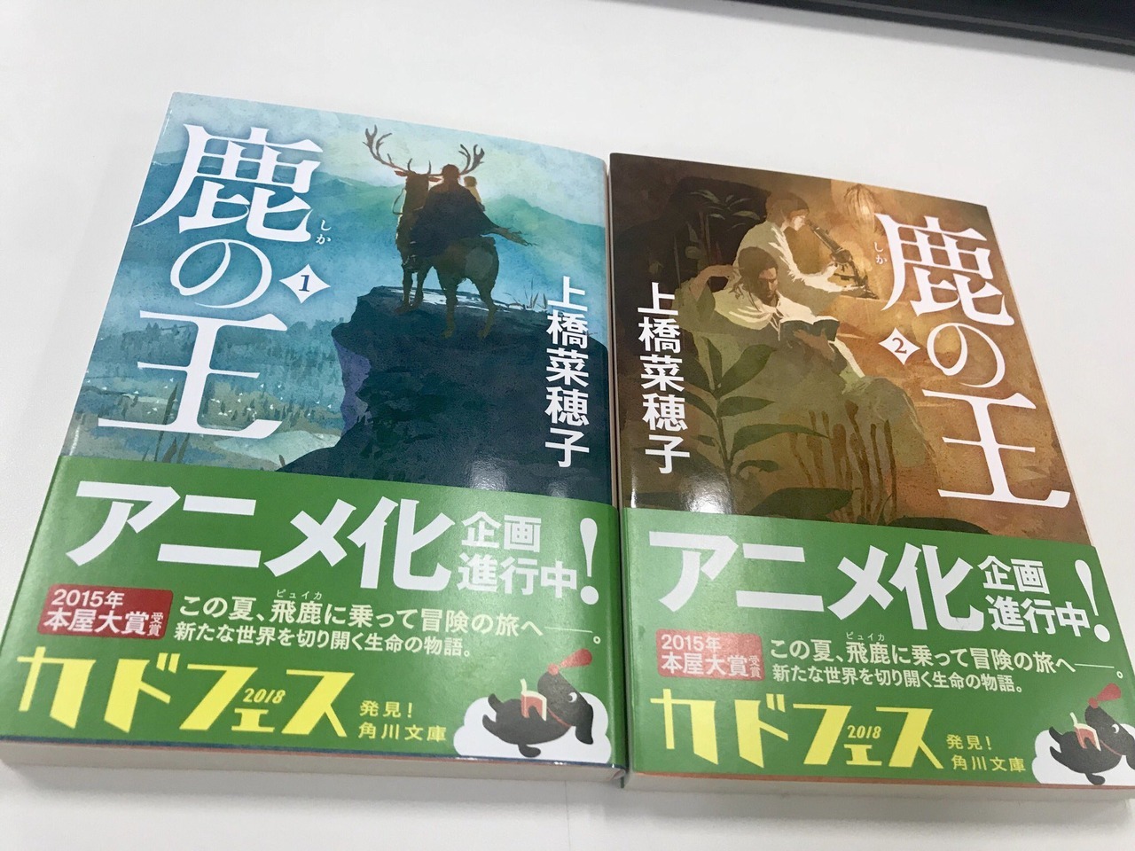 An anime adaptation of Nahoko Uehashiâs novel series, âShika no Ouâ (The Deer King) has been green-lit.