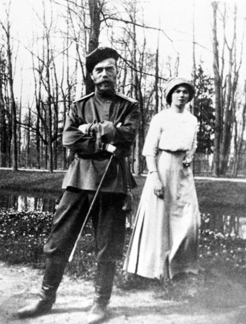 the-last-tsar - Tsar Nicholas II and Grand Duchess Olga.