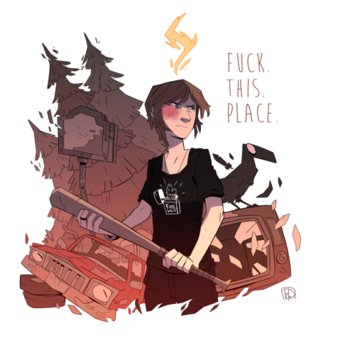 lifeisstrange-blog - Fuck. This. Place. Fantastic fanart by...