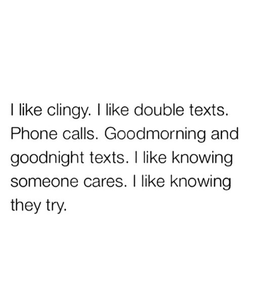 angelonfire77 - claimedjane - That’s not clingy….that’s...