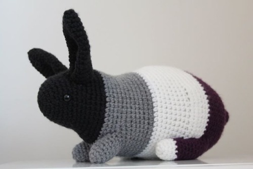 mostlyharmlessdesigns - Just finished this adorable Asexual Rabbit...
