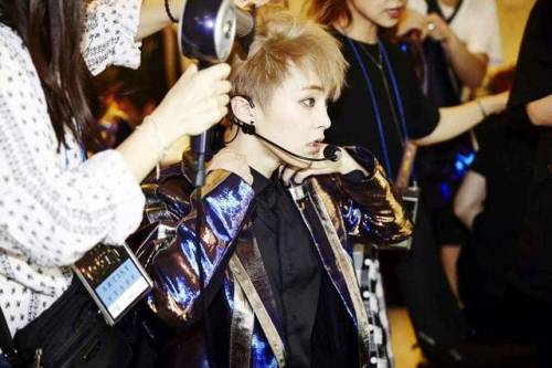 taken-by-minseok - Xiumin - back stages