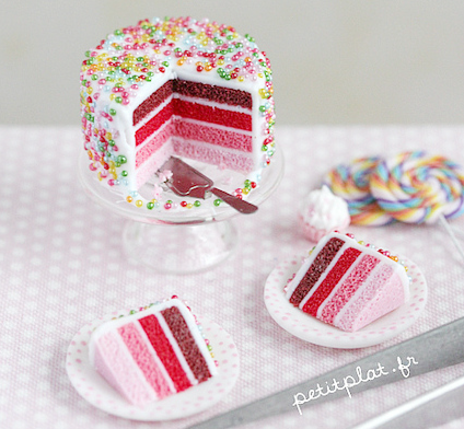 milkeu - various handmade miniature cakes (by stephanie kilgast)