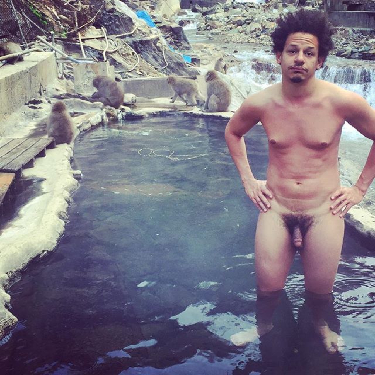 celebrityeggplant:
â€œEric Andre is always randomly uploading nudes on Instagram
â€