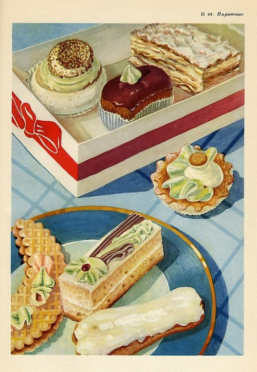 sovietpostcards - Soviet ready-made confectioneries. Most of...