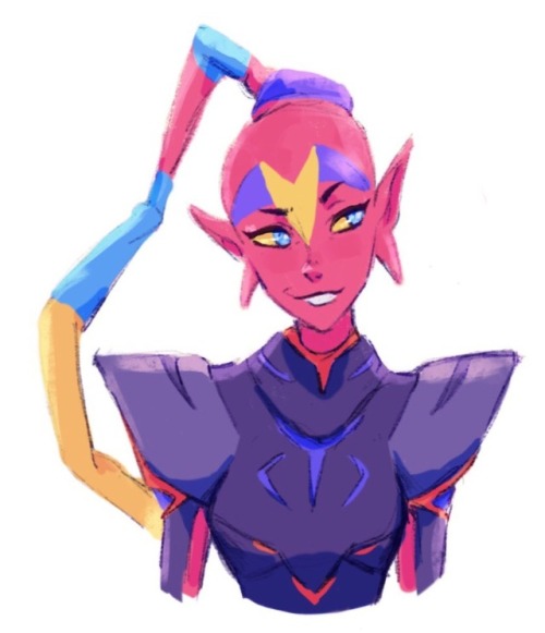 paunchsalazar - Lotor and the Galra Girl Gang stole my heart