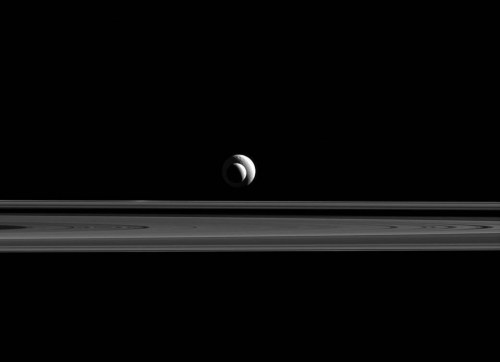 blunt-science:The Alignment of Saturn’s Rings with Its Moons...