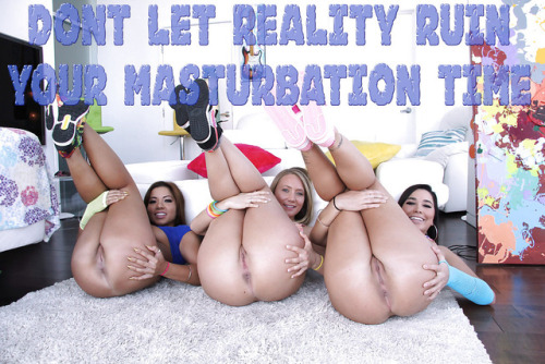 lesbiangoonerpig - Reality always trys to ruin porn let porn ruin...