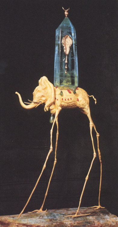 surrealism-love - Space Elephant, Salvador Dali