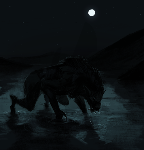 weremagnus:Scarydog 13Happy super wolf moon, everyone!