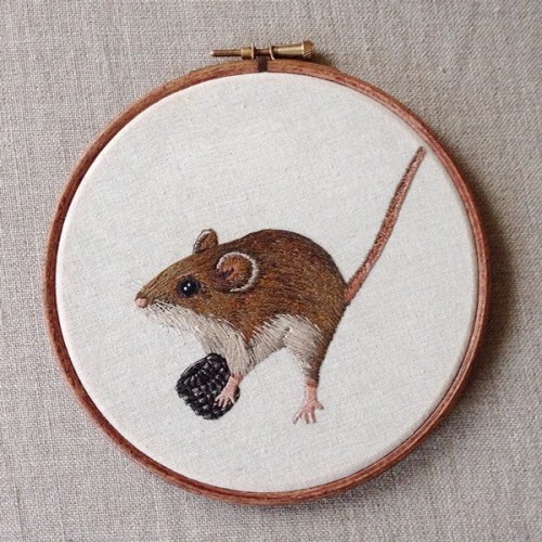 definitelydope - Wildlife Embroidery, Emillie Ferris