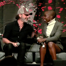 afrojane - cutedanai - Y’all.. what Danai be doing to these men 
