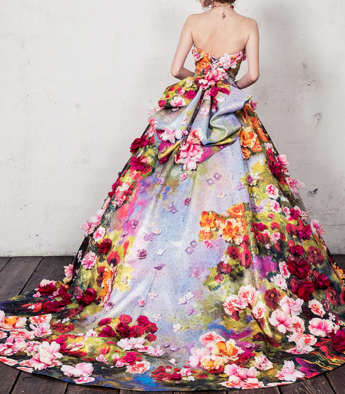 inkxlenses:Blooming Princess Gown (Yumi Katsura Bridal)
