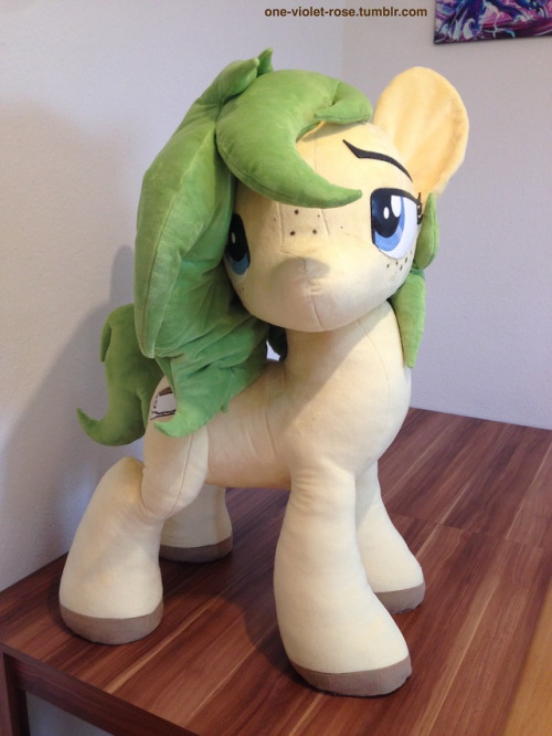 one-violet-rose - She’s done! My first giant plushie is finally...