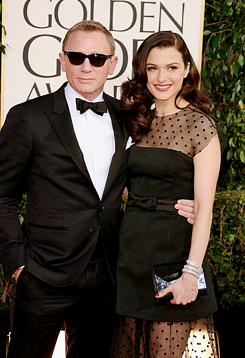 Daniel Craig and Rachel Weisz arrive at the 70th Annual Golden...