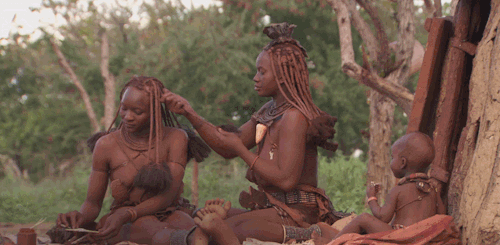 westafricanbaby - Himba people of Namibia.