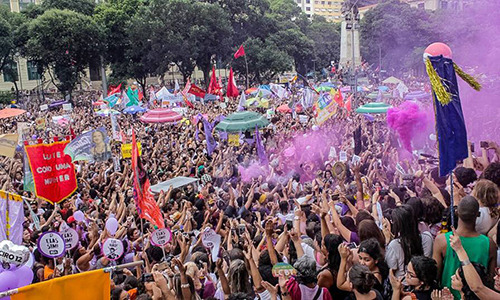 arkous:09/29/2018 - Brazilian women mobilise against...