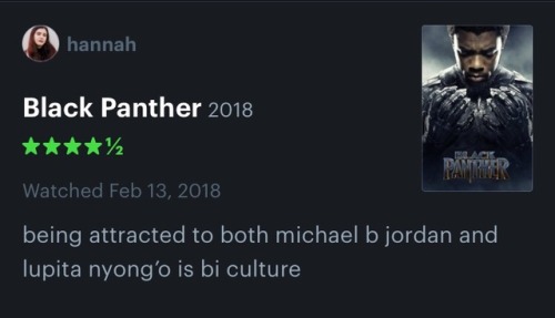 chrisandfem:some of my favorite reviews of Black Panther (so...