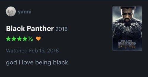 chrisandfem:some of my favorite reviews of Black Panther (so...
