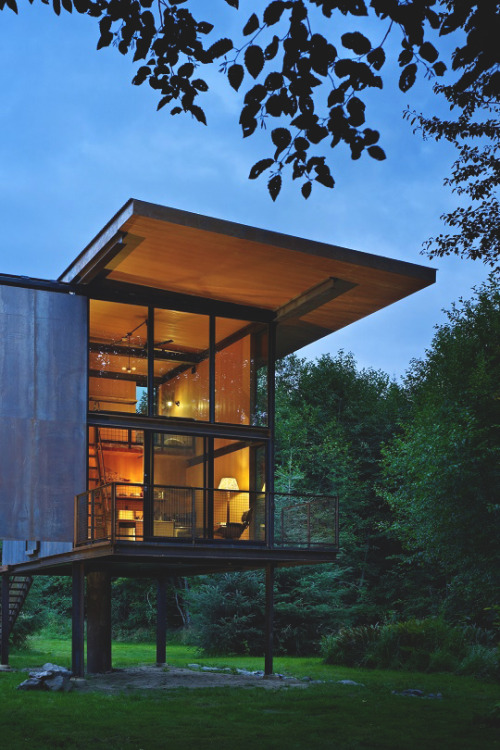 livingpursuit - Sol Duc Cabin by Olsen Kundig Architects